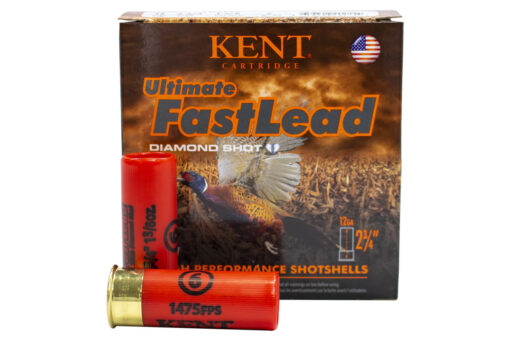 Kent Cartridge 12 Gauge 2.75 in 1 3/8 oz 6 Shot Shell Ultimate