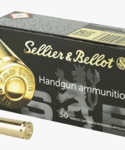 SELLIER & BELLOT 9MM LUGER AMMUNITION 500 ROUNDS BOX