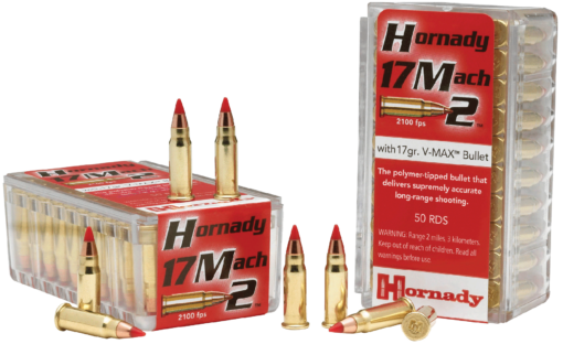 HORNADY H83177 17 MACH 2 HM2 500RDS