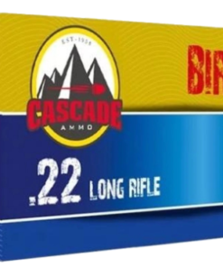 CASCADE AMMO 22 LONG RIFLE AMMUNITION 500 RDS